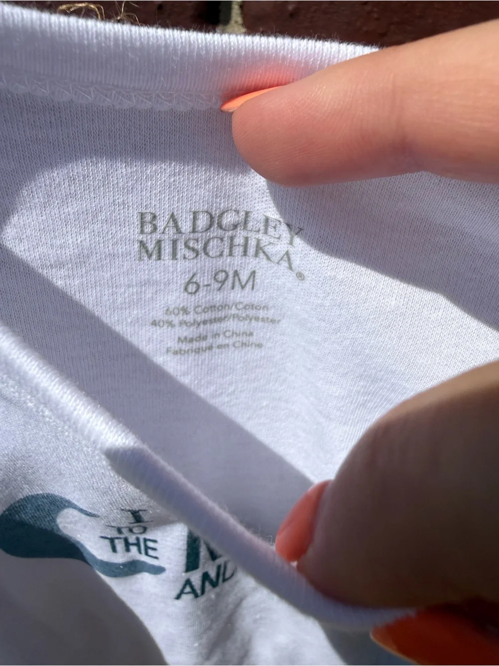 Badgley Mischka White Moon 'I Love You to the Moon and Back' Pajama Set